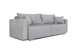Tron Vita Sofa mit Bettauszug - grau 245x94x76 cm