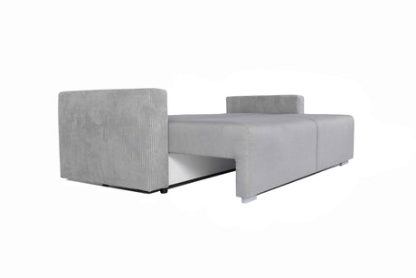 Tron Vita Sofa mit Bettauszug - grau 245x94x76 cm
