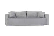 Tron Vita Sofa mit Bettauszug - grau 245x94x76 cm