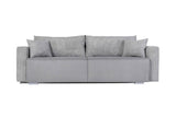 Tron Vita Sofa mit Bettauszug - grau 245x94x76 cm