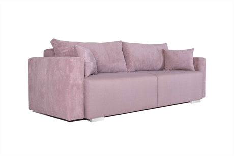 Tron Vita Sofa mit Bettauszug - Braun 245x94x76 cm