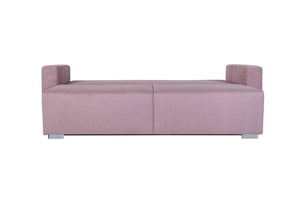 Tron Vita Sofa mit Bettauszug - grau 245x94x76 cm