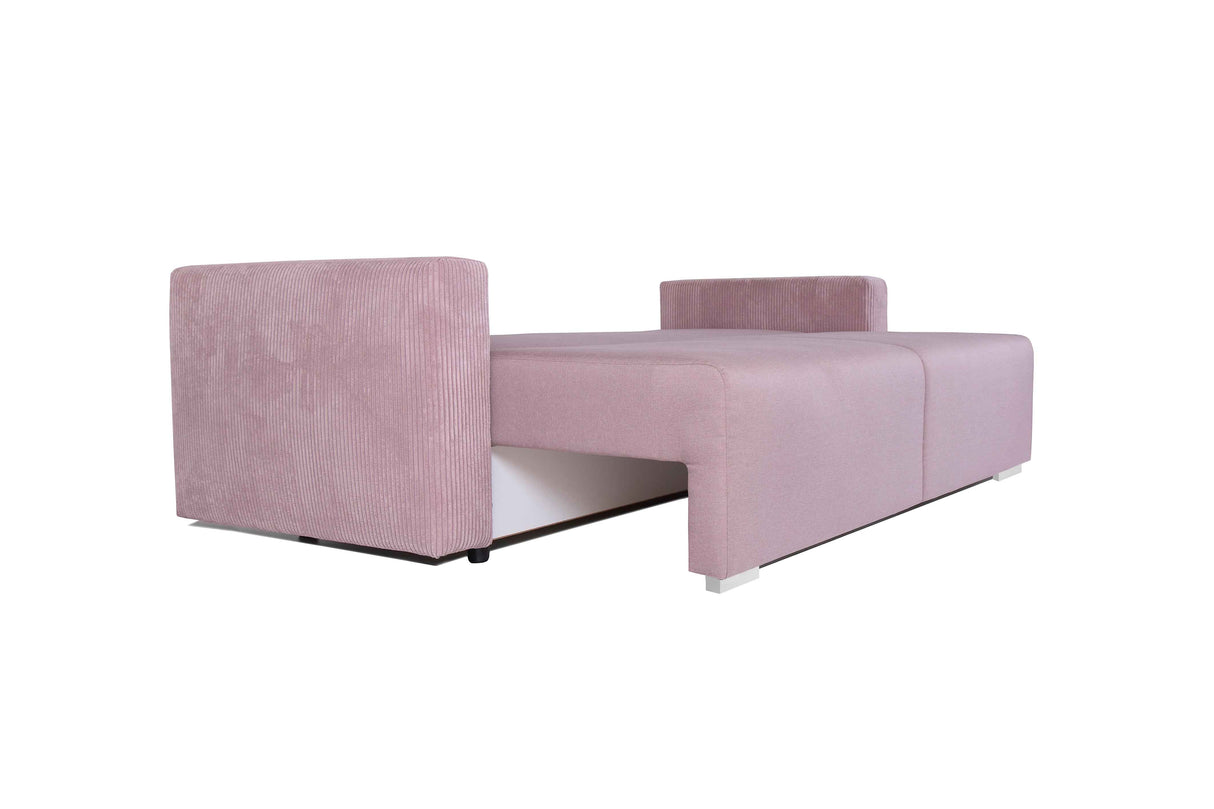 Tron Vita Sofa mit Bettauszug - grau 245x94x76 cm