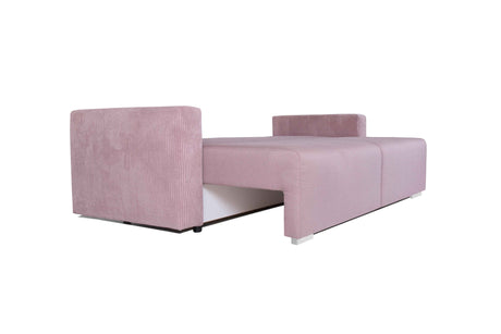 Tron Vita Sofa mit Bettauszug - grau 245x94x76 cm