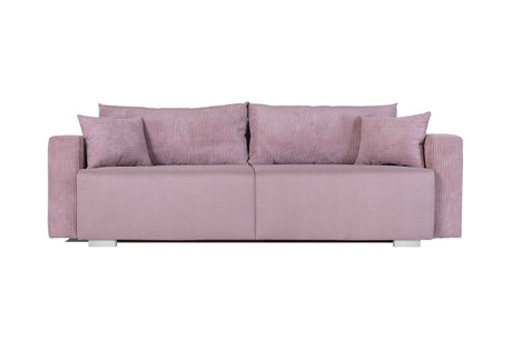 Tron Vita Sofa mit Bettauszug - grau 245x94x76 cm