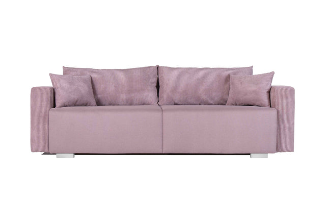 Tron Vita Sofa mit Bettauszug - grau 245x94x76 cm