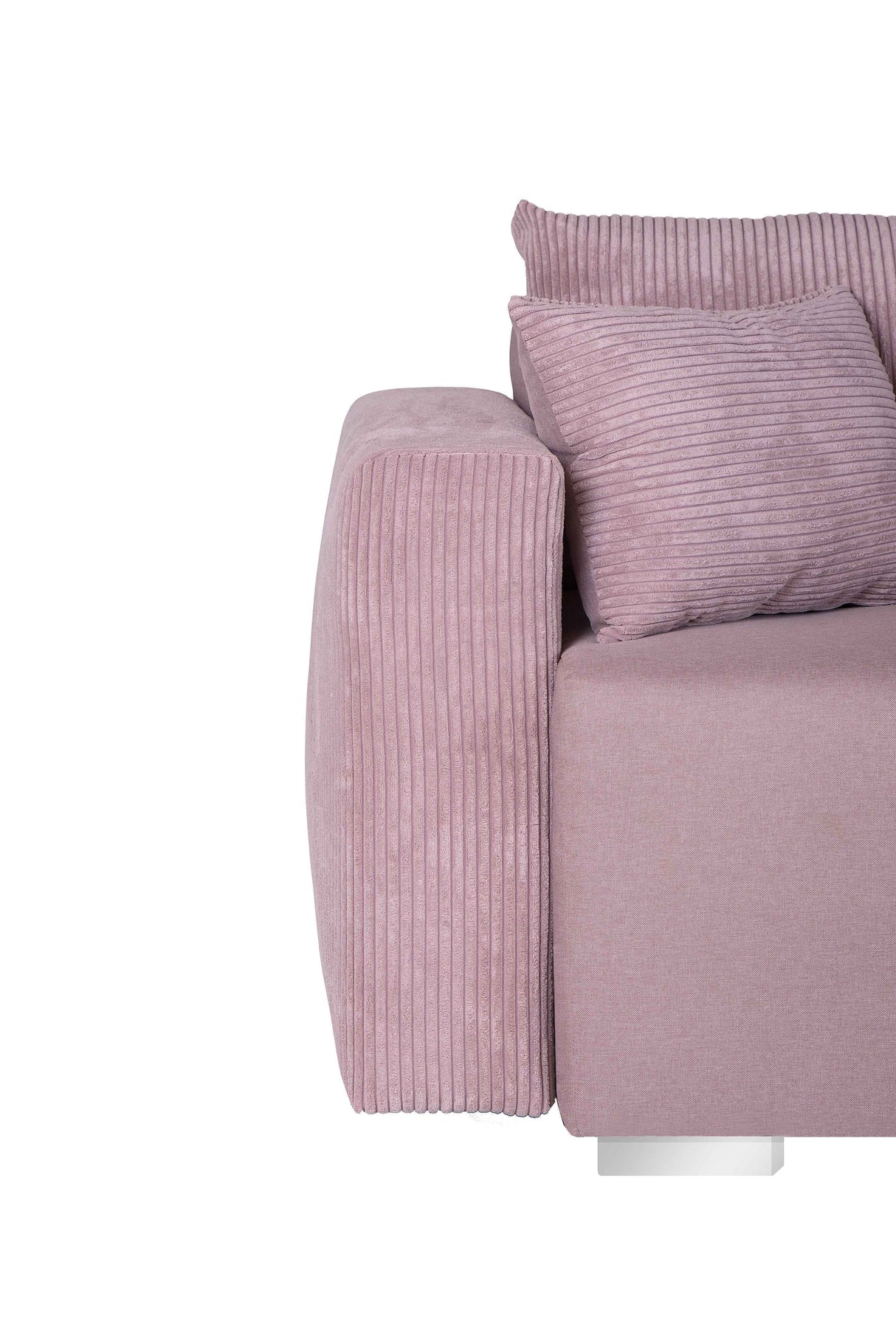 Tron Vita Sofa mit Bettauszug - Braun 245x94x76 cm