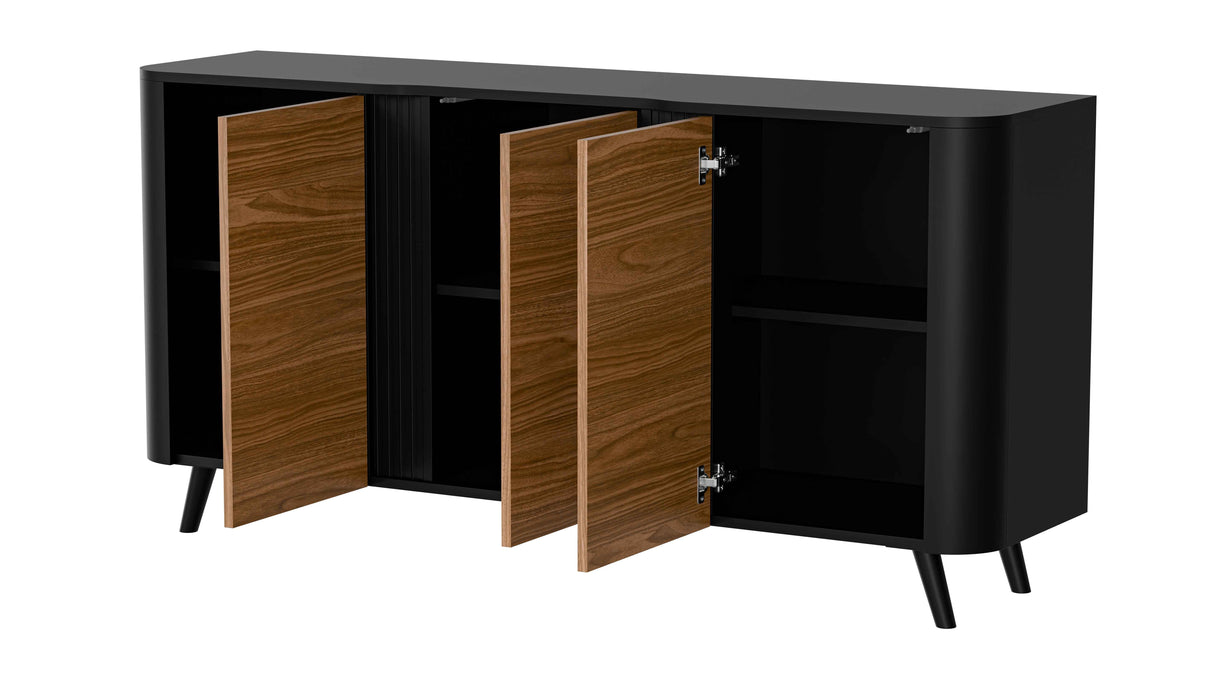 Vektor Kommode 150cm, Schwarz