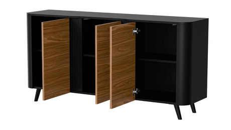 Vektor Kommode 150cm, Schwarz