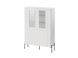 Vitrine SOLIS 110×60×40cm – Weiss Matt