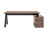 Chefschreibtisch mit Container Viga