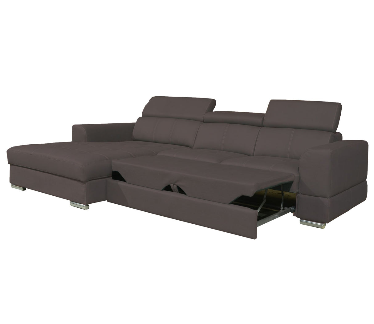 Ecksofa Montana TX 284x190 – L-Sofa Bett & Stauraum