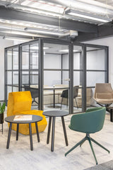 FitShape Hocker Blue Line