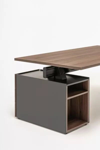 Chefschreibtisch mit Container Viga