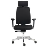 Drehbarer Bürostuhl mit gepolsterter Sitzfläche – langlebig und ergonomisch für gesundes Sitzen