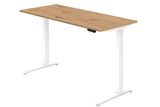 Arbeitsplatz ergonomisch einrichten mit höhenverstellbarem Tisch 