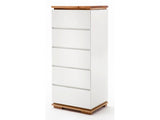 Chiaron Hochkommode schwarz hochglanz lackiert MCA Furniture