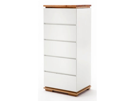 Chiaron Hochkommode schwarz hochglanz lackiert MCA Furniture