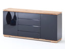 Chiaron Sideboard Weiss matt/ Asteiche 170cm MCA Furniture
