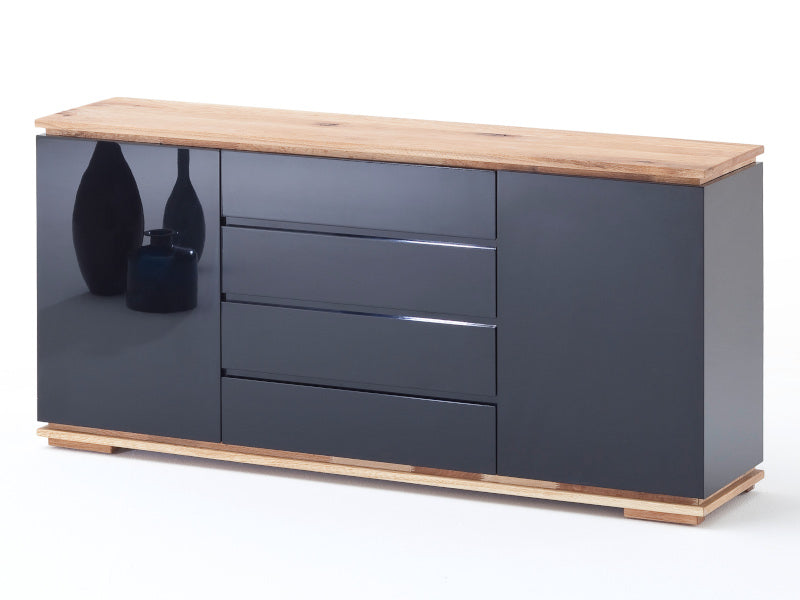 Chiaron Sideboard Weiss matt/ Asteiche 170cm MCA Furniture