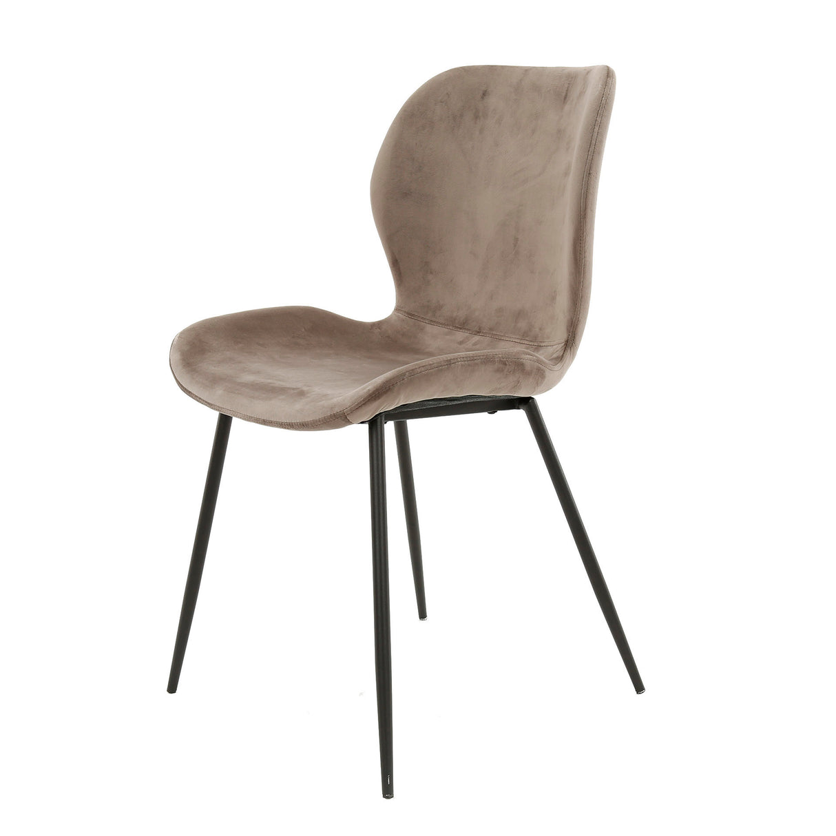 Zara Stuhl Samt/Bouclé Stoff - Prime Möbel