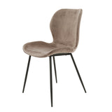 Zara Stuhl Samt/Bouclé Stoff - Prime Möbel
