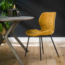 Zara Stuhl Samt/Bouclé Stoff - Prime Möbel