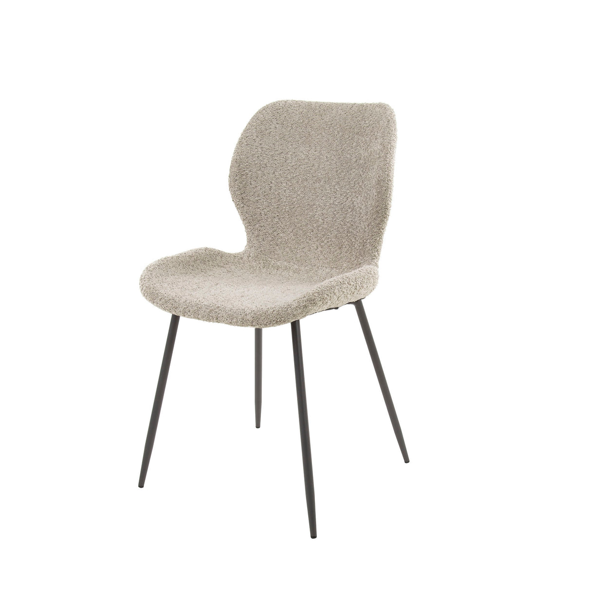 Zara Stuhl Samt/Bouclé Stoff - Prime Möbel
