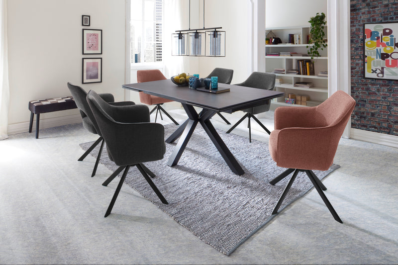 Armlehnstuhl Kasim 2er Set Drehbar Prime Möbel