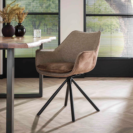 Armstuhl Two-Tone drehbar – Eleganz trifft auf Komfort Prime Möbel