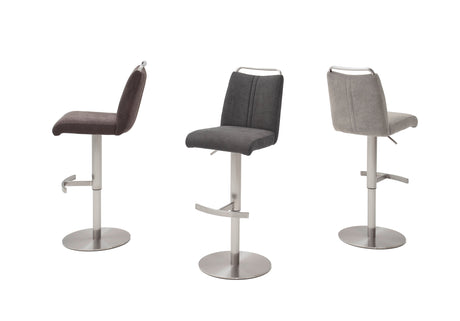 Dor Gulia Barhocker 360°  Stoff/ Leder Prime Möbel