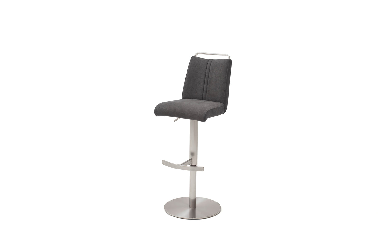 Dor Gulia Barhocker 360°  Stoff/ Leder Prime Möbel