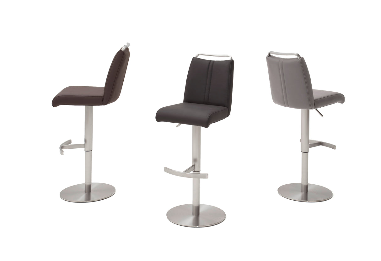 Dor Gulia Barhocker 360°  Stoff/ Leder Prime Möbel