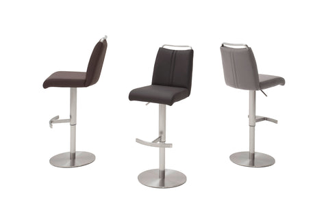 Dor Gulia Barhocker 360°  Stoff/ Leder Prime Möbel