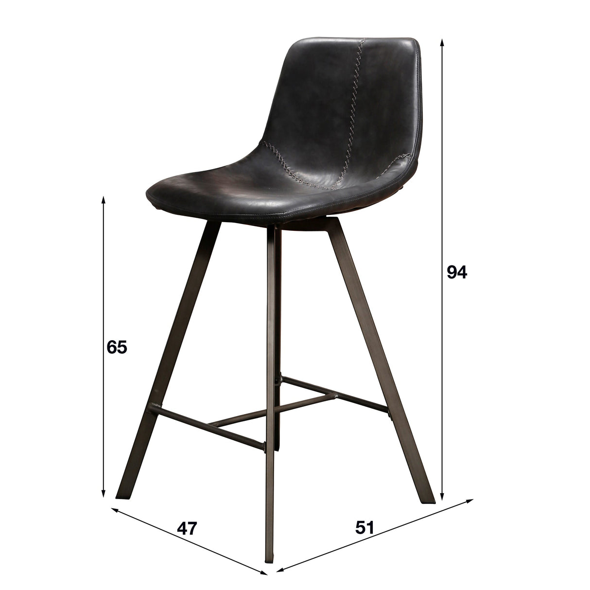 Barhocker Zig-Zag Vintage Prime Möbel