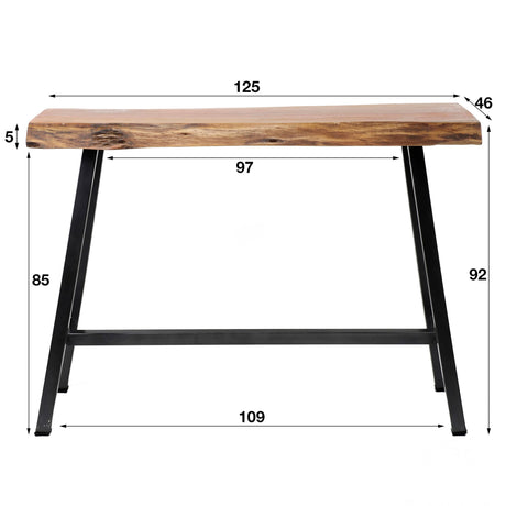 Bartisch Stefan Akazie 125cm Prime Möbel
