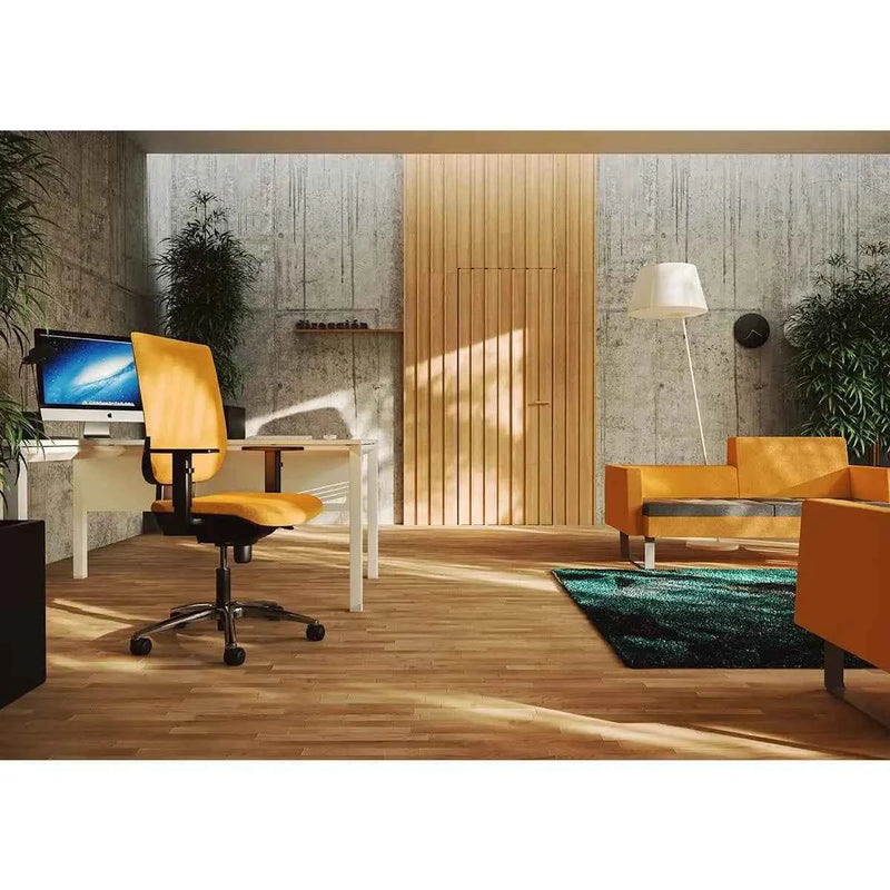 Ergono Bürostuhl mit Rädern und verstellbaren Armlehnen - Prime Möbel