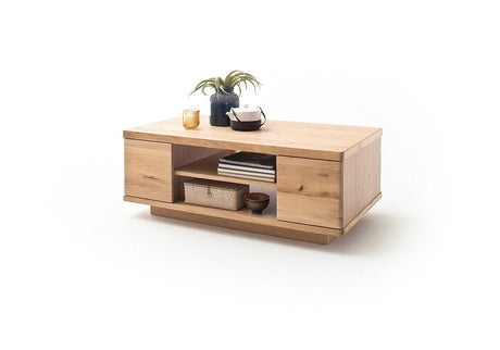 BARCELONA Couchtisch Eiche Massiv 115 x 44 x 65 cm Prime Möbel