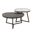 Couchtisch-Set 3-eckiges aus Schiefer - Prime Möbel