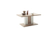 Santerno Couchtisch Weiss/ Viking Oak  95cmx55cm Prime Möbel