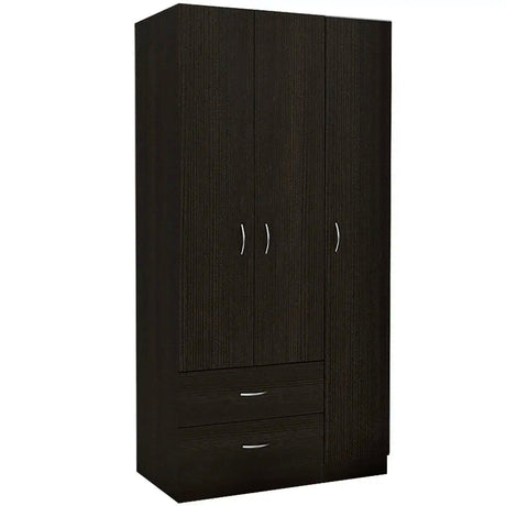 Austral 3-türiger Kleiderschrank 90x180 - Prime Möbel