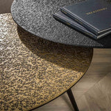 Cäsar 2er-Couchtisch-Set schwarz/gold - Prime Möbel