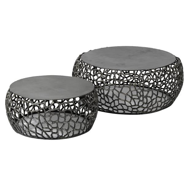 Couchtisch-Set Bily schwarz - Prime Möbel