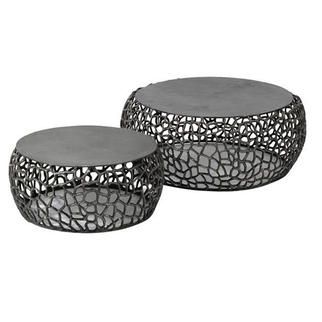Couchtisch-Set Bily schwarz - Prime Möbel