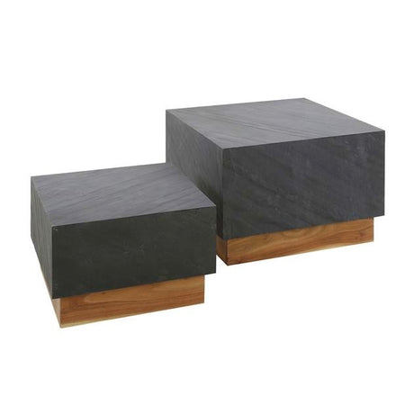 Couchtisch-Set Mia Akazienholz - Prime Möbel