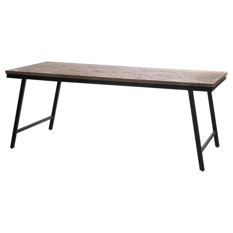 Herringbone Market Esstisch, 200 cm, Natur - Prime Möbel