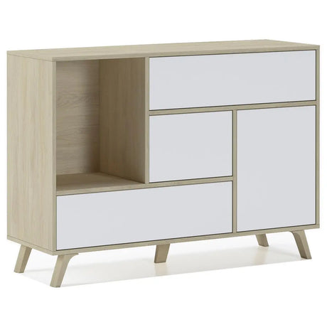 Puccini Sideboard weiss120x40x86 - Prime Möbel