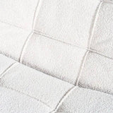 Sessel Aideen+Hocker -Bouclé - Prime Möbel
