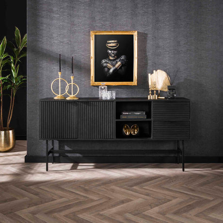 Sideboard Marina Eleganz aus Mangoholz 170x80cm - Prime Möbel