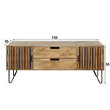 Slide-TV-Schrank 135x55cm - Prime Möbel